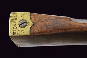 Fucile a luminello  - Asta La Collezione di Armi Antiche di un Gentiluomo Californiano - Associazione Nazionale - Case d'Asta italiane