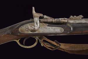 Fucile con sistema Snider-Enfield a retrocarica  - Asta La Collezione di Armi Antiche di un Gentiluomo Californiano - Associazione Nazionale - Case d'Asta italiane