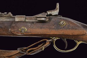 Fucile con sistema Snider-Enfield a retrocarica  - Asta La Collezione di Armi Antiche di un Gentiluomo Californiano - Associazione Nazionale - Case d'Asta italiane