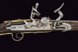 Moukala a pietra focaia  - Asta La Collezione di Armi Antiche di un Gentiluomo Californiano - Associazione Nazionale - Case d'Asta italiane