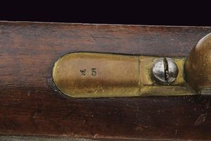 Pistola Augustin da cavalleria Mod. 1844  - Asta La Collezione di Armi Antiche di un Gentiluomo Californiano - Associazione Nazionale - Case d'Asta italiane