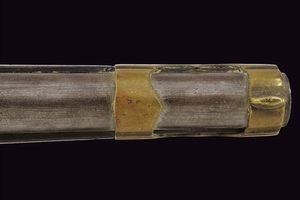 Pistola Augustin da cavalleria Mod. 1844  - Asta La Collezione di Armi Antiche di un Gentiluomo Californiano - Associazione Nazionale - Case d'Asta italiane