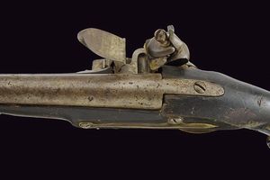 Pistola a pietra focaia  - Asta La Collezione di Armi Antiche di un Gentiluomo Californiano - Associazione Nazionale - Case d'Asta italiane