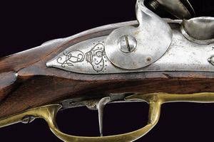 Tromboncino a pietra focaia  - Asta La Collezione di Armi Antiche di un Gentiluomo Californiano - Associazione Nazionale - Case d'Asta italiane