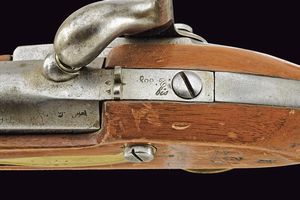 Pistola a luminello Mod. 1822 T Bis  - Asta La Collezione di Armi Antiche di un Gentiluomo Californiano - Associazione Nazionale - Case d'Asta italiane