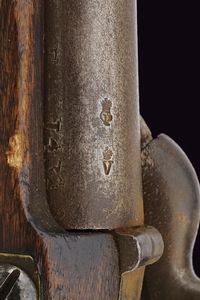 Pistola da cavalleria a luminello con calciolo  - Asta La Collezione di Armi Antiche di un Gentiluomo Californiano - Associazione Nazionale - Case d'Asta italiane