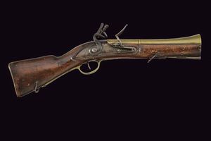 Tromboncino a pietra focaia  - Asta La Collezione di Armi Antiche di un Gentiluomo Californiano - Associazione Nazionale - Case d'Asta italiane