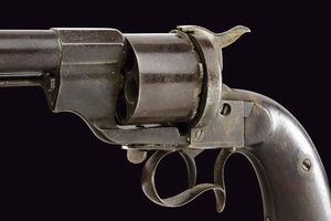 Revolver a spillo Lefaucheux Lungo  - Asta La Collezione di Armi Antiche di un Gentiluomo Californiano - Associazione Nazionale - Case d'Asta italiane
