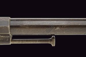 Revolver a spillo Lefaucheux Lungo  - Asta La Collezione di Armi Antiche di un Gentiluomo Californiano - Associazione Nazionale - Case d'Asta italiane
