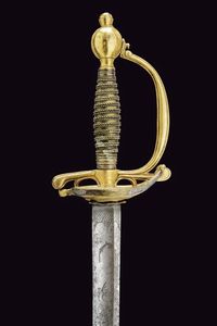 Spada da ufficiale  - Asta La Collezione di Armi Antiche di un Gentiluomo Californiano - Associazione Nazionale - Case d'Asta italiane