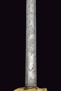 Spada da ufficiale  - Asta La Collezione di Armi Antiche di un Gentiluomo Californiano - Associazione Nazionale - Case d'Asta italiane