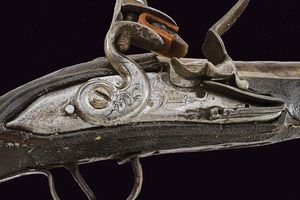 Tromboncino a pietra focaia  - Asta La Collezione di Armi Antiche di un Gentiluomo Californiano - Associazione Nazionale - Case d'Asta italiane