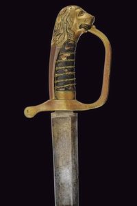 Sciabola da artiglieria Mod. 1802  - Asta La Collezione di Armi Antiche di un Gentiluomo Californiano - Associazione Nazionale - Case d'Asta italiane