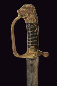 Sciabola da artiglieria Mod. 1802  - Asta La Collezione di Armi Antiche di un Gentiluomo Californiano - Associazione Nazionale - Case d'Asta italiane