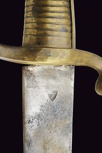 Sabre briquet  - Asta La Collezione di Armi Antiche di un Gentiluomo Californiano - Associazione Nazionale - Case d'Asta italiane