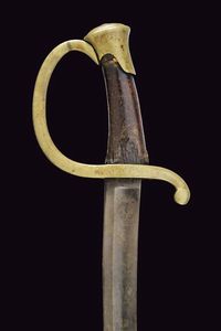 Sciabola da artiglieria a cavallo  - Asta La Collezione di Armi Antiche di un Gentiluomo Californiano - Associazione Nazionale - Case d'Asta italiane