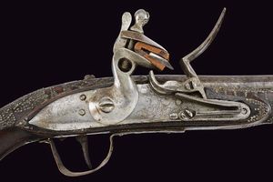 Tromboncino a pietra focaia  - Asta La Collezione di Armi Antiche di un Gentiluomo Californiano - Associazione Nazionale - Case d'Asta italiane