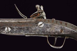 Tromboncino a pietra focaia  - Asta La Collezione di Armi Antiche di un Gentiluomo Californiano - Associazione Nazionale - Case d'Asta italiane