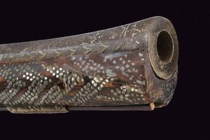 Tromboncino a pietra focaia  - Asta La Collezione di Armi Antiche di un Gentiluomo Californiano - Associazione Nazionale - Case d'Asta italiane