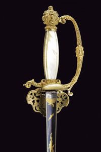 Spadino da diplomatico  - Asta La Collezione di Armi Antiche di un Gentiluomo Californiano - Associazione Nazionale - Case d'Asta italiane