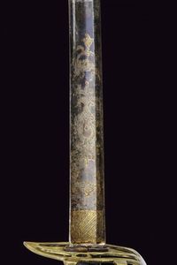 Sciabola da ufficiale  - Asta La Collezione di Armi Antiche di un Gentiluomo Californiano - Associazione Nazionale - Case d'Asta italiane