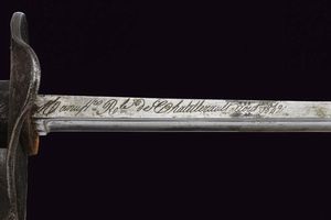 Sciabola d'abbordaggio Mod. 1833  - Asta La Collezione di Armi Antiche di un Gentiluomo Californiano - Associazione Nazionale - Case d'Asta italiane