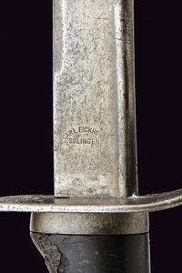 Sciabola da ufficiale di artiglieria Mod. 1889  - Asta La Collezione di Armi Antiche di un Gentiluomo Californiano - Associazione Nazionale - Case d'Asta italiane