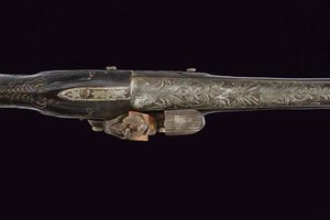 Tromboncino a pietra focaia  - Asta La Collezione di Armi Antiche di un Gentiluomo Californiano - Associazione Nazionale - Case d'Asta italiane