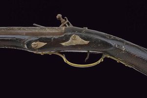 Tromboncino a pietra focaia  - Asta La Collezione di Armi Antiche di un Gentiluomo Californiano - Associazione Nazionale - Case d'Asta italiane