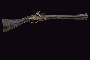Tromboncino a pietra focaia  - Asta La Collezione di Armi Antiche di un Gentiluomo Californiano - Associazione Nazionale - Case d'Asta italiane