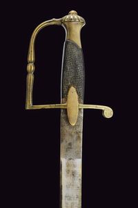 Sciabola per furieri e musicanti della fanteria, mod. 1833  - Asta La Collezione di Armi Antiche di un Gentiluomo Californiano - Associazione Nazionale - Case d'Asta italiane