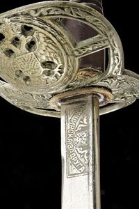 Sciabola da ufficiale  - Asta La Collezione di Armi Antiche di un Gentiluomo Californiano - Associazione Nazionale - Case d'Asta italiane