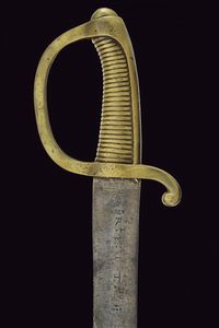 Sabre briquet  - Asta La Collezione di Armi Antiche di un Gentiluomo Californiano - Associazione Nazionale - Case d'Asta italiane