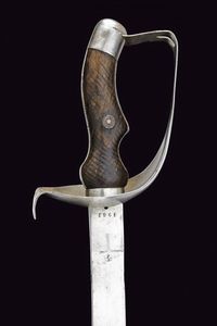 Sciabola da truppa di artiglieria a cavallo  - Asta La Collezione di Armi Antiche di un Gentiluomo Californiano - Associazione Nazionale - Case d'Asta italiane