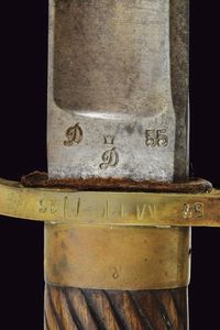 Shasqua da truppa dei dragoni  - Asta La Collezione di Armi Antiche di un Gentiluomo Californiano - Associazione Nazionale - Case d'Asta italiane