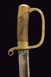 Shasqua da truppa dei dragoni  - Asta La Collezione di Armi Antiche di un Gentiluomo Californiano - Associazione Nazionale - Case d'Asta italiane