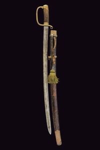 Shasqua da truppa dei dragoni  - Asta La Collezione di Armi Antiche di un Gentiluomo Californiano - Associazione Nazionale - Case d'Asta italiane