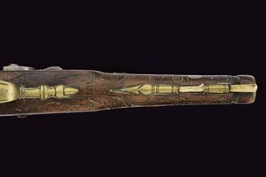 Pistola a luminello  - Asta La Collezione di Armi Antiche di un Gentiluomo Californiano - Associazione Nazionale - Case d'Asta italiane