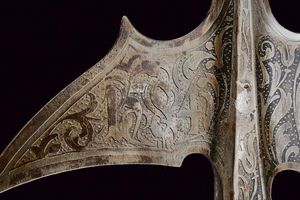 Alabarda incisa in stile del XVI secolo  - Asta La Collezione di Armi Antiche di un Gentiluomo Californiano - Associazione Nazionale - Case d'Asta italiane