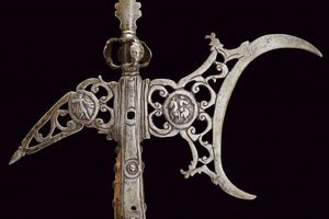 Alabarda  - Asta La Collezione di Armi Antiche di un Gentiluomo Californiano - Associazione Nazionale - Case d'Asta italiane