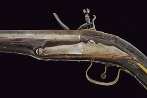 Pistola a pietra focaia  - Asta La Collezione di Armi Antiche di un Gentiluomo Californiano - Associazione Nazionale - Case d'Asta italiane