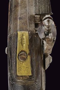 Pistola a pietra focaia  - Asta La Collezione di Armi Antiche di un Gentiluomo Californiano - Associazione Nazionale - Case d'Asta italiane