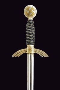 Spada da ufficiale di aviazione  - Asta La Collezione di Armi Antiche di un Gentiluomo Californiano - Associazione Nazionale - Case d'Asta italiane