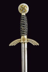 Spada da ufficiale di aviazione  - Asta La Collezione di Armi Antiche di un Gentiluomo Californiano - Associazione Nazionale - Case d'Asta italiane