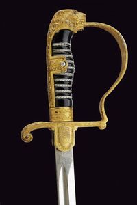 Sciabola da ufficiale dell'esercito  - Asta La Collezione di Armi Antiche di un Gentiluomo Californiano - Associazione Nazionale - Case d'Asta italiane