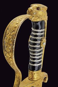 Sciabola da ufficiale dell'esercito  - Asta La Collezione di Armi Antiche di un Gentiluomo Californiano - Associazione Nazionale - Case d'Asta italiane