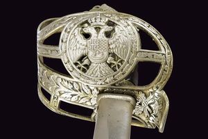 Sciabola da ufficiale  - Asta La Collezione di Armi Antiche di un Gentiluomo Californiano - Associazione Nazionale - Case d'Asta italiane