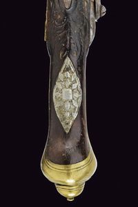 Pistola a pietra focaia  - Asta La Collezione di Armi Antiche di un Gentiluomo Californiano - Associazione Nazionale - Case d'Asta italiane