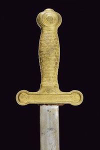 Daga da artiglieria (replica)  - Asta La Collezione di Armi Antiche di un Gentiluomo Californiano - Associazione Nazionale - Case d'Asta italiane