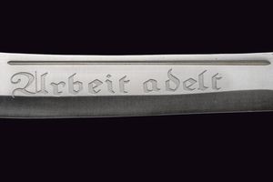 Daga da truppa del RAD  - Asta La Collezione di Armi Antiche di un Gentiluomo Californiano - Associazione Nazionale - Case d'Asta italiane